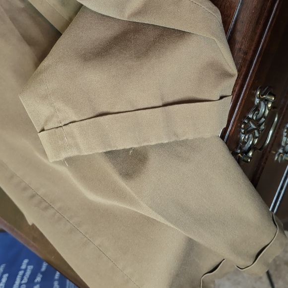 Eddie Bauer Brown Waistband Trousers Vintage 609 Cut Cotton Poly Blend W40 - Picture 8 of 11